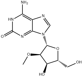 Adenosine, 1,2-dihydro-2'-O-methyl-2-oxo- (9CI) 结构式