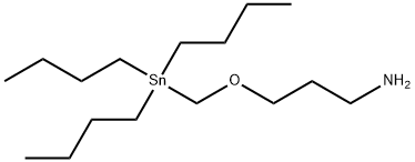 3-[(三丁基甲锡烷基)甲氧基]-1-丙胺 结构式