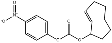 (2E)-反式环辛烯-PNB 酯 结构式