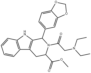 Diethylaminopretadalafil 结构式