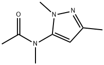 Acetamide, N-(1,3-dimethyl-1H-pyrazol-5-yl)-N-methyl- 结构式