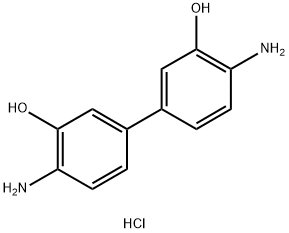 [1,1'-Biphenyl]-3,3'-diol, 4,4'-diamino-, hydrochloride (1:2) 结构式