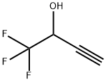 1,1,1-三氟丁基-3-炔-2-醇 结构式