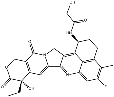 DX-8951衍生物 结构式