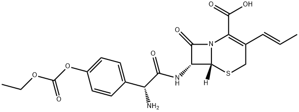 头孢丙烯杂质N 结构式