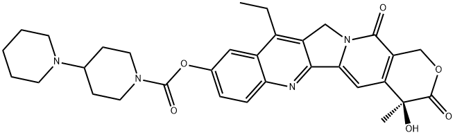 伊立替康杂质5(伊立替康EP杂质H) 结构式