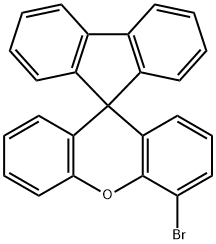 4'-溴螺[芴-9,9'-氧杂蒽 结构式