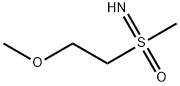 SULFOXIMINE, S-(2-METHOXYETHYL)-S-METHYL- 结构式