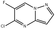 5-chloro-6-fluoropyrazolo[1,5-a]pyrimidine 结构式