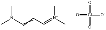 Methanaminium, N-[3-(dimethylamino)-2-propenylidene]-N-methyl-, perchlorate (1:1) 结构式