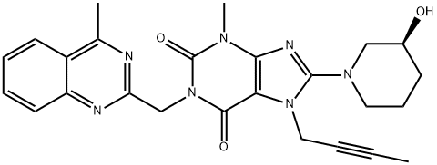 利格列汀杂质 结构式