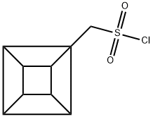 Pentacyclo[4.2.0.02,5.03,8.04,7]octane-1-methanesulfonyl chloride 结构式