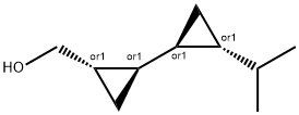 [1,1-Bicyclopropyl]-2-methanol,2-(1-methylethyl)-,[1alpha(1S*,2R*),2bta]-(9CI) 结构式