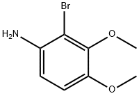 Benzenamine, 2-bromo-3,4-dimethoxy- 结构式