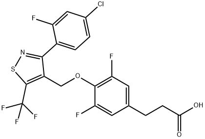 GPR120 agonist 4x 结构式