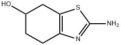 2-氨基-4,5,6,7-四氢苯并[D]噻唑-6-醇 结构式