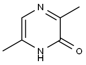 3,6-二甲基-2-羟基吡嗪 结构式