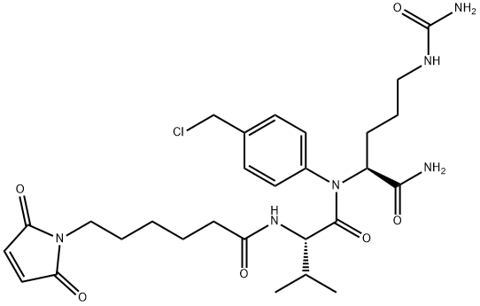 MC-VAL-CIT-PAB-CL 结构式