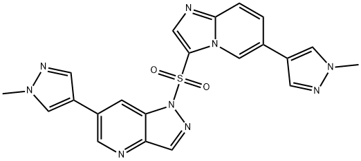 谷美替尼 结构式