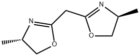 双((S)-4-甲基-4,5-二氢恶唑-2-基)甲烷 结构式