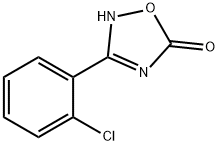 3-(2-氯苯基)-1,2,4-噁二唑-5-醇 结构式