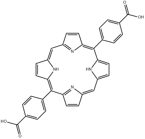 二羧基苯基卟啉 结构式