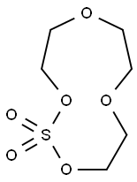 1,3,6,9-Tetraoxa-2-thiacycloundecane 2,2-Dioxide 结构式