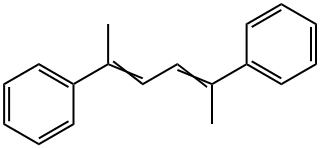 Benzene, 1,1'-(1,4-dimethyl-1,3-butadiene-1,4-diyl)bis- 结构式