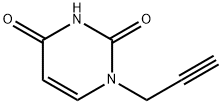 1-(丙-2-炔-1-基)嘧啶-2,4(1H,3H)-二酮 结构式