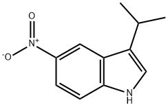 1H-Indole, 3-(1-methylethyl)-5-nitro- 结构式