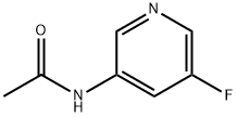 N-(5-氟吡啶-3-基)乙酰胺 结构式