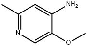 4-Pyridinamine, 5-methoxy-2-methyl- 结构式