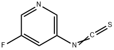 3-氟-5-异硫氰基吡啶 结构式