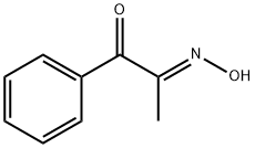 (E)-2-(肟基)-1-苯基丙-1-酮 结构式