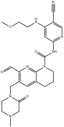 8-二氮杂萘-1(2H)-甲酰胺 结构式