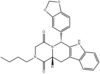 N-丁基去甲他达拉非 结构式