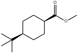4α-tert-Butylcyclohexane-1α-carboxylic acid methyl ester 结构式