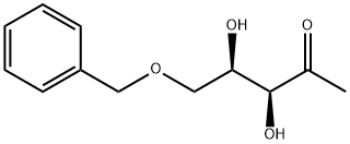 D-threo-2-Pentulose, 1-deoxy-5-O-(phenylmethyl)- 结构式