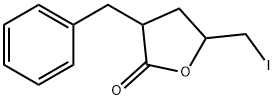 δ-Iod-α-benzyl-γ-valerolacton 结构式