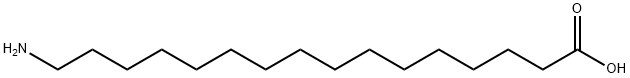 16-氨基十六酸 结构式