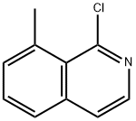 1-氯-8-甲基异喹啉 结构式