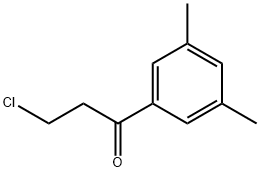 1-Propanone, 3-chloro-1-(3,5-dimethylphenyl)-