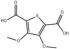 2,5-Thiophenedicarboxylic acid, 3,4-dimethoxy- 结构式