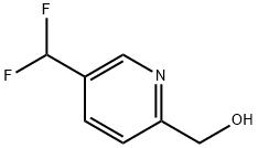 5-(二氟甲基)-2-吡啶甲醇 结构式