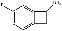 4-氟双环[4.2.0]八-1,3,5-三烯-7-胺 结构式
