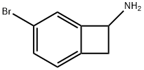 Bicyclo[4.2.0]octa-1,3,5-trien-7-amine, 4-bromo- 结构式