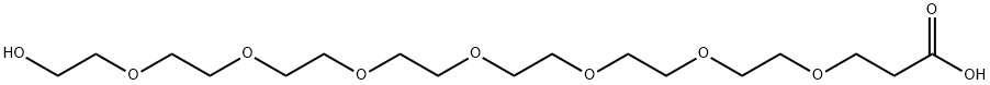 HO-PEG7-CH2CH2COOH 结构式