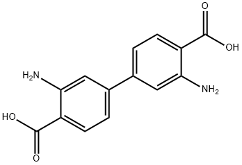 3,3-二氨基-4,4-二羧基联苯 结构式