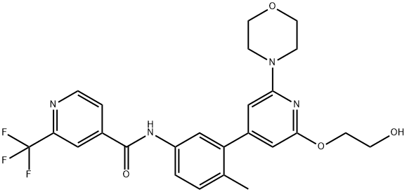 LXH254 结构式