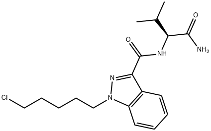 5-chloro AB-PINACA 结构式